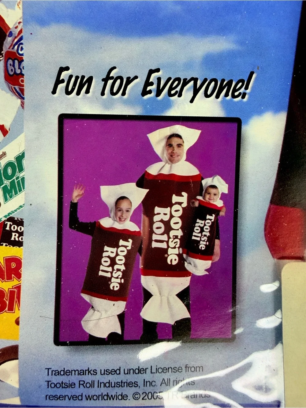 Rasta Imposta Tootsie Roll Bunting halloween Costume dress up cosplay candy baby